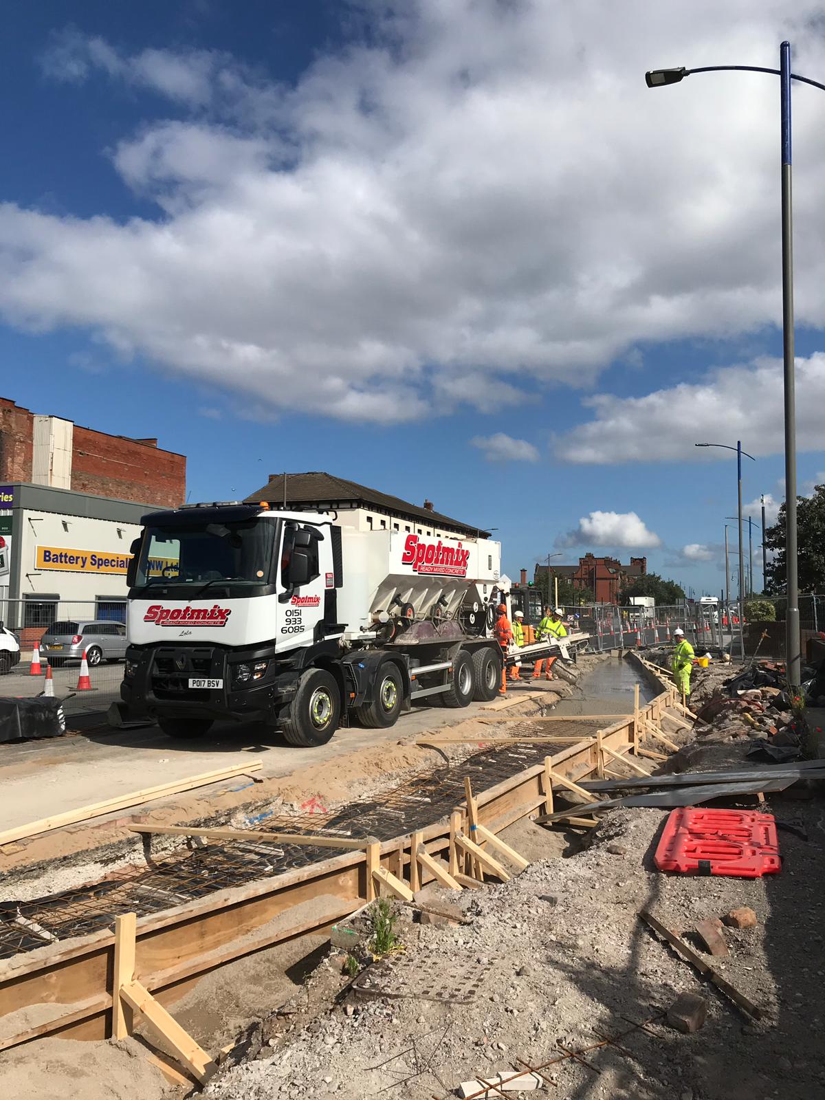 Ready Mixed Concrete Liverpool Wirral Chester